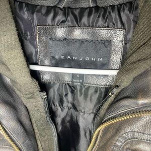 Sean John Faux Leather Jacket